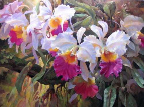 Cattleya Magnificent by Leon Roulette